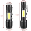 Hubrendy Kargo Ws-5454 Cob Led Usb Şarjlı Mini El Feneri