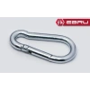 Hubrendy Kargo Yaylı Karabina, Çengel, Kanca 6mm - 50 Adet
