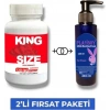 Hubrendy Bez King Size Erkeklere Özel 30lu + Playboy Libdo Arttrc Krem 125 ml