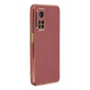 Hubrendy Bez Xiaomi Mi 10T Kılıf Volet Silikon - Kırmızı