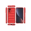 Hubrendy Bez Xiaomi Mi 12 Lite Kılıf Optimum Silikon - Kırmızı