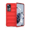 Hubrendy Bez Xiaomi Mi 12T Pro Kılıf Optimum Silikon - Kırmızı