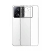 Hubrendy Bez Xiaomi Mi 13T Pro Kılıf Lüx Şeffaf Silikon