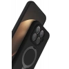 Hubrendy Bez Xiaomi Mi 15T Pro Regal Magsafe Standlı Kapak - Siyah
