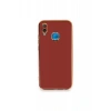 Hubrendy Bez Huawei P20 Lite Kılıf Volet Silikon - Kırmızı