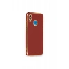 Hubrendy Bez Huawei P20 Lite Kılıf Volet Silikon - Kırmızı