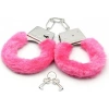 Hubrendy Bez Pembe Peluş Kelepçe