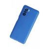 Hubrendy Bez Xiaomi Poco F3 Kılıf First Silikon - Mavi