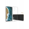 Hubrendy Bez Xiaomi Poco X3 GT Kılıf Lüx Şeffaf Silikon