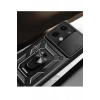 Hubrendy Bez Xiaomi Poco X6 Kılıf Pars Lens Yüzüklü Silikon - Yeşil