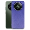 Hubrendy Bez Realme 12 5G Kılıf Auto Focus Kapak - Lacivert
