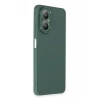 Hubrendy Bez Realme 12 Lite Kılıf Auto Focus Kapak - Koyu Yeşil