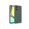 Hubrendy Bez Realme 12 Lite Kılıf First Silikon - Koyu Yeşil