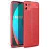 Hubrendy Bez Realme C11 Kılıf Auto Focus Kapak - Kırmızı