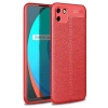 Hubrendy Bez Realme C11 Kılıf Auto Focus Kapak - Kırmızı