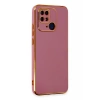 Hubrendy Bez Xiaomi Redmi 10C Kılıf Volet Silikon - Kırmızı