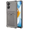 Hubrendy Bez Xiaomi Redmi 13C Kılıf Kart Şeffaf Silikon - Şeffaf