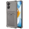 Hubrendy Bez Xiaomi Redmi 13C Kılıf Kart Şeffaf Silikon - Şeffaf