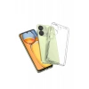 Hubrendy Bez Xiaomi Redmi 13C Kılıf Lüx Şeffaf Silikon