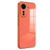 Hubrendy Bez Xiaomi Redmi 13C Kılıf Volet Silikon - Kırmızı