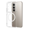 Hubrendy Bez Xiaomi Redmi 15 4G Combo Sert Şeffaf Magsafe Kapak - Şeffaf
