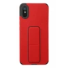 Hubrendy Bez Xiaomi Redmi 9A Kılıf Mega Standlı Silikon - Kırmızı