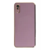 Hubrendy Bez Xiaomi Redmi 9A Kılıf Volet Silikon - Mor