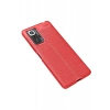 Hubrendy Bez Xiaomi Redmi Note 10 Pro Kılıf Auto Focus Kapak - Kırmızı