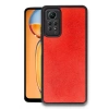 Hubrendy Bez Xiaomi Redmi Note 12 Pro 4G Kılıf Aras Deri Kapak - Kırmızı