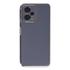 Hubrendy Bez Xiaomi Redmi Note 12 Pro Plus Kılıf Volet Silikon - Mavi