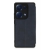 Hubrendy Bez Xiaomi Redmi Note 13 Pro 4G Kılıf Flip Cover - Lacivert