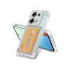 Hubrendy Bez Xiaomi Redmi Note 13 Pro 4G Kılıf Kart Şeffaf Silikon - Şeffaf