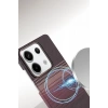 Hubrendy Bez Xiaomi Redmi Note 13 Pro 4G Vega Magsafe Kapak - Siyah