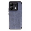 Hubrendy Bez Xiaomi Redmi Note 13 Pro 5G Kılıf Flip Cover - Lacivert