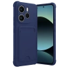 Hubrendy Bez Xiaomi Redmi Note 14 4G Kelvin Kartvizitli Silikon - Lacivert