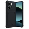 Hubrendy Bez Xiaomi Redmi Note 14 4G Kelvin Kartvizitli Silikon - Siyah