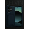 Hubrendy Bez Xiaomi Redmi Note 14 4G Kelvin Kartvizitli Silikon - Siyah
