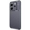 Hubrendy Bez Xiaomi Redmi Note 14 4G Kılıf Auto Focus Karbon Kapak - Lacivert