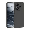 Hubrendy Bez Xiaomi Redmi Note 14 4G Kılıf First Silikon - Siyah