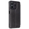 Hubrendy Bez Xiaomi Redmi Note 14 4G Kılıf Flip Cover - Siyah