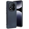 Hubrendy Bez Xiaomi Redmi Note 14 Pro 5G Kılıf Aras Deri Kapak - Lacivert