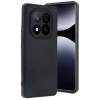 Hubrendy Bez Xiaomi Redmi Note 14 Pro 5G Kılıf Aras Deri Kapak - Siyah