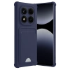 Hubrendy Bez Xiaomi Redmi Note 14 Pro Plus Kelvin Kartvizitli Silikon - Lacivert