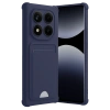 Hubrendy Bez Xiaomi Redmi Note 14 Pro Plus Kelvin Kartvizitli Silikon - Lacivert