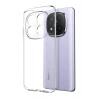 Hubrendy Bez Xiaomi Redmi Note 15 4G Lüx Şeffaf Silikon - Şeffaf