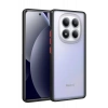 Hubrendy Bez Xiaomi Redmi Note 15 Pro 4G Montreal Silikon Kapak - Siyah