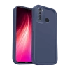 Hubrendy Bez Xiaomi Redmi Note 8 Kılıf Viera Silikon - Lacivert