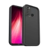 Hubrendy Bez Xiaomi Redmi Note 8 Kılıf Viera Silikon - Siyah