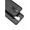 Hubrendy Bez Xiaomi Redmi Note 8 Pro Kılıf Auto Focus Kapak - Kırmızı