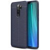 Hubrendy Bez Xiaomi Redmi Note 8 Pro Kılıf Auto Focus Kapak - Lacivert